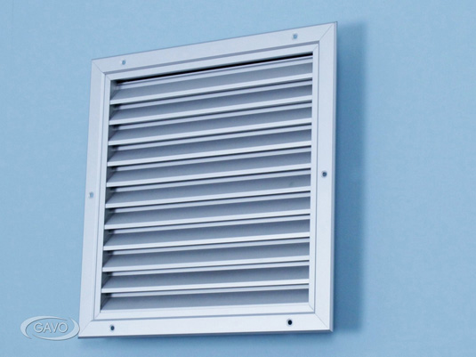 Grille murale en aluminium